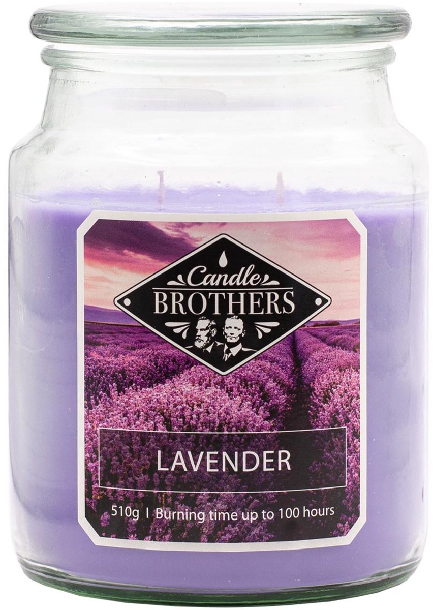 Candle-Brothers Geurkaars - lavendel