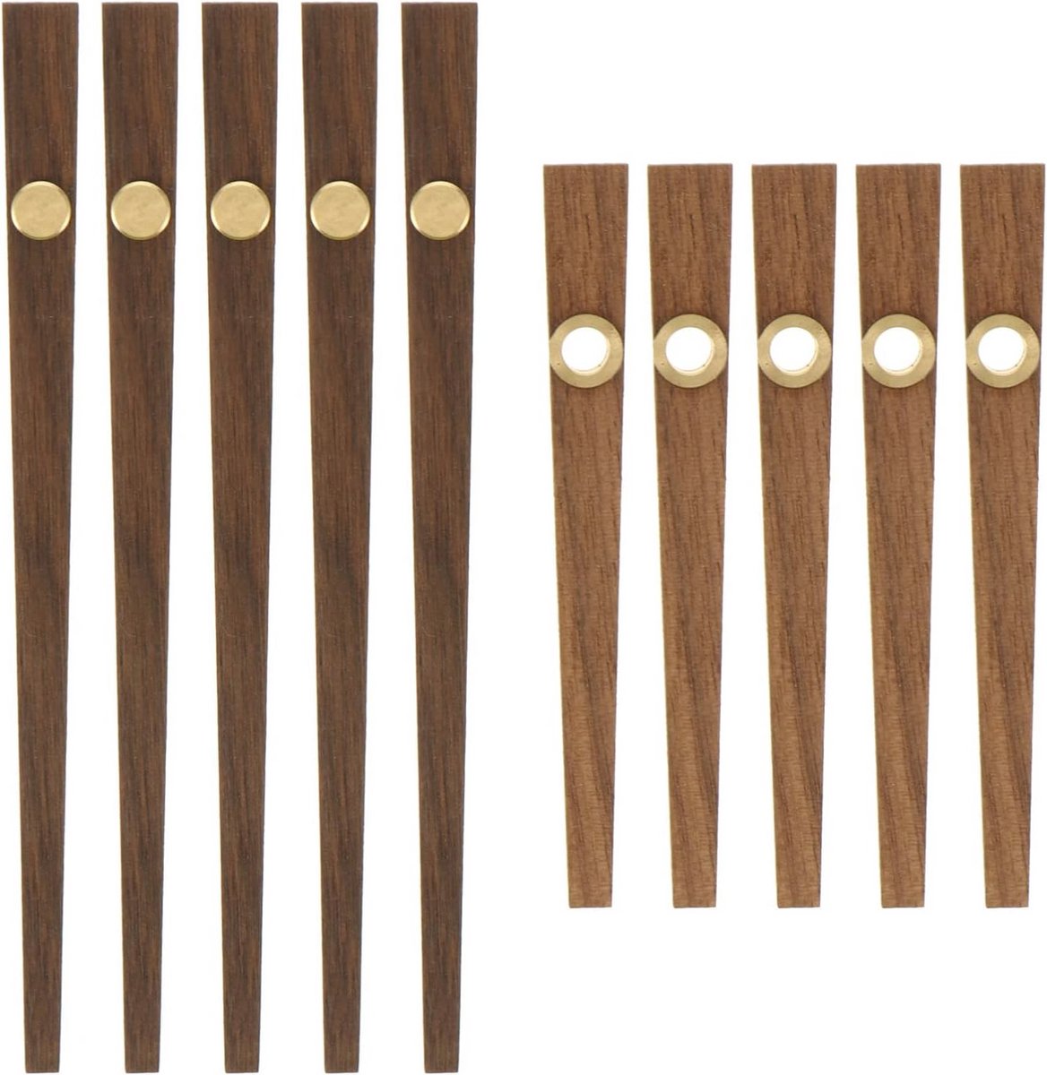 Houten Uurwerk Vervangingskit voor DIY Wandklok - Mechanisme en Gereedschap