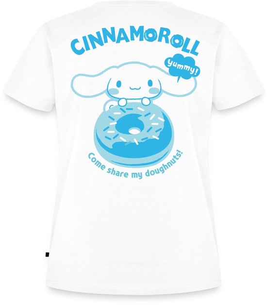 Spreadshirt Hoodie Cinnamoroll Guckt Über Schriftzug Frauen Boxy Organic Hoodie 1 Tlg S0oey0kb