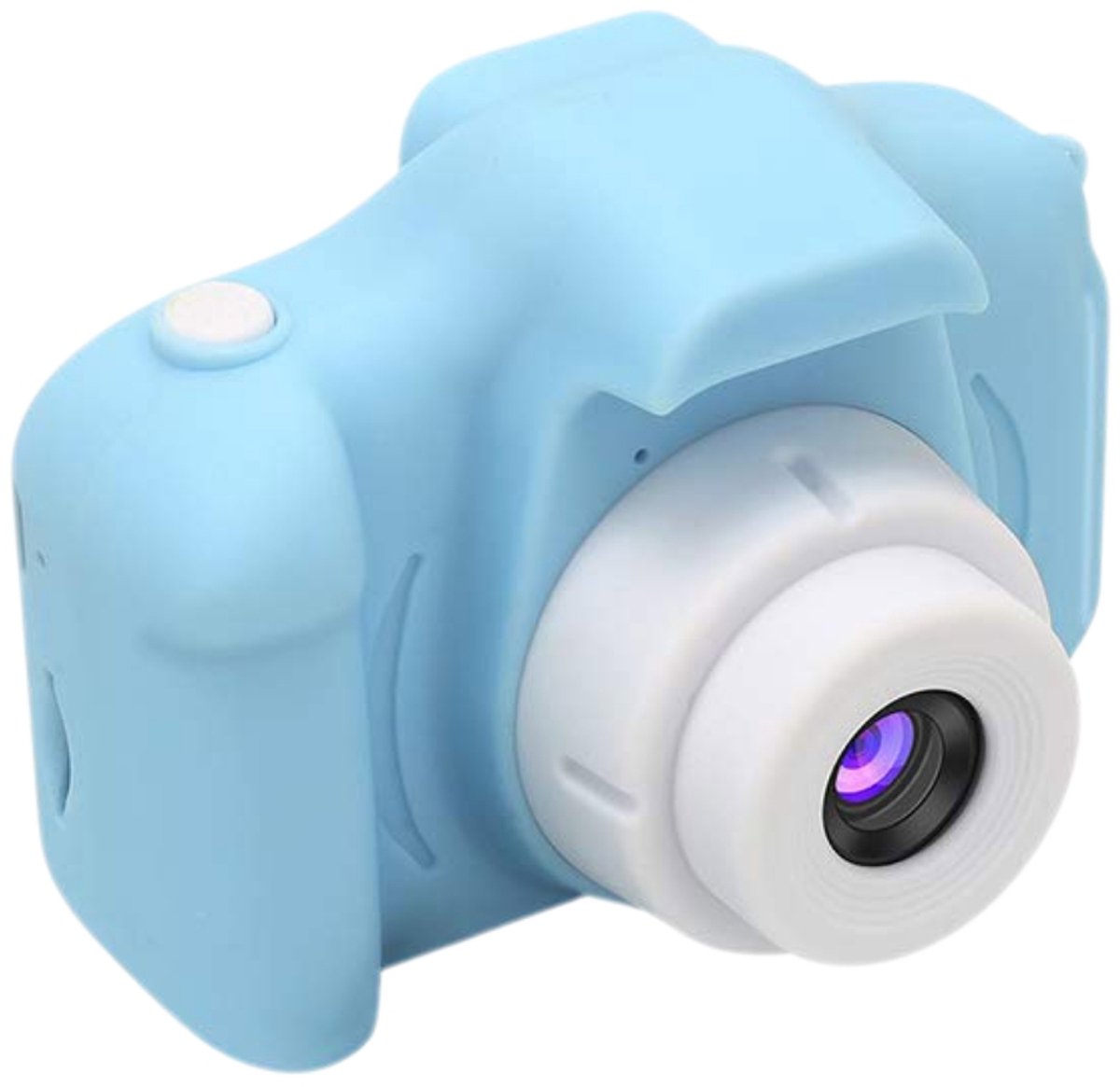 Fivesquare Mini Digital Camera for Kids – Foto’s, Video’s, Filters, Games & 400mAh Batterij | 2.0’’ HD Kindercamera | Perfect Cadeau voor Creatieve Kids, Blauw
