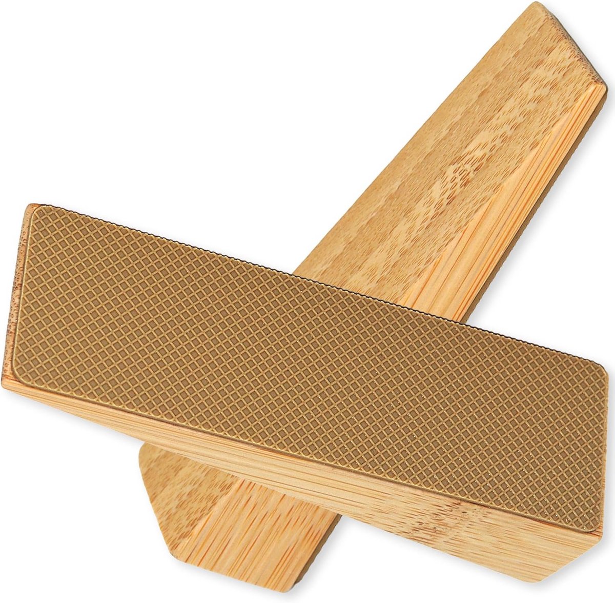 Bamboe Deurset met Antislip Deurstoppers voor Alle Deuren en Vloeren