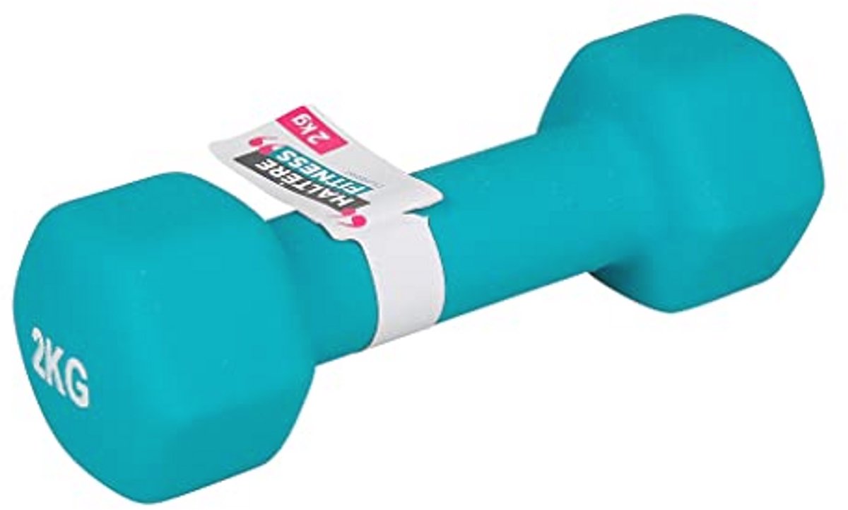 Halter 2 kg - Perfecte grip voor veelzijdige oefeningen - Ideaal voor training en fitness