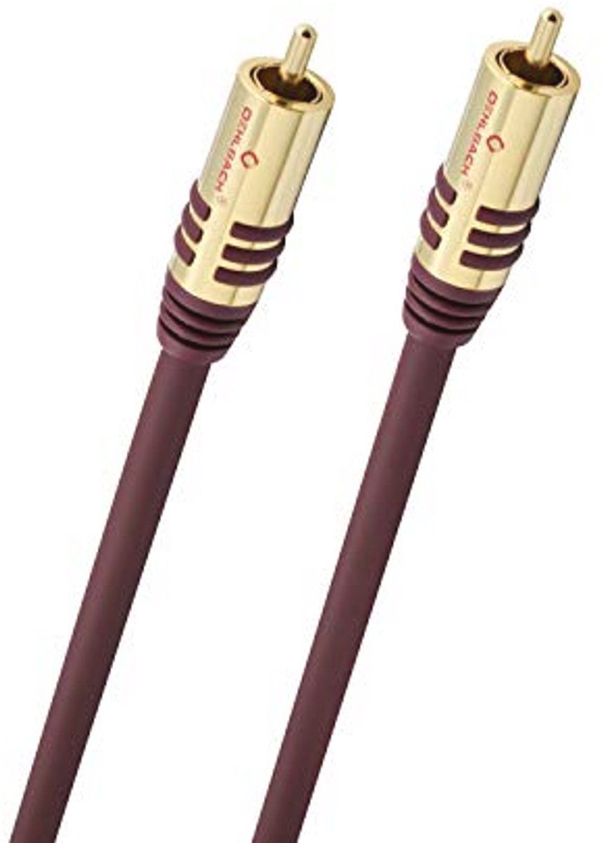 Subwoofer RCA-kabel - 5 m - OFC - Flexibel en Duurzaam