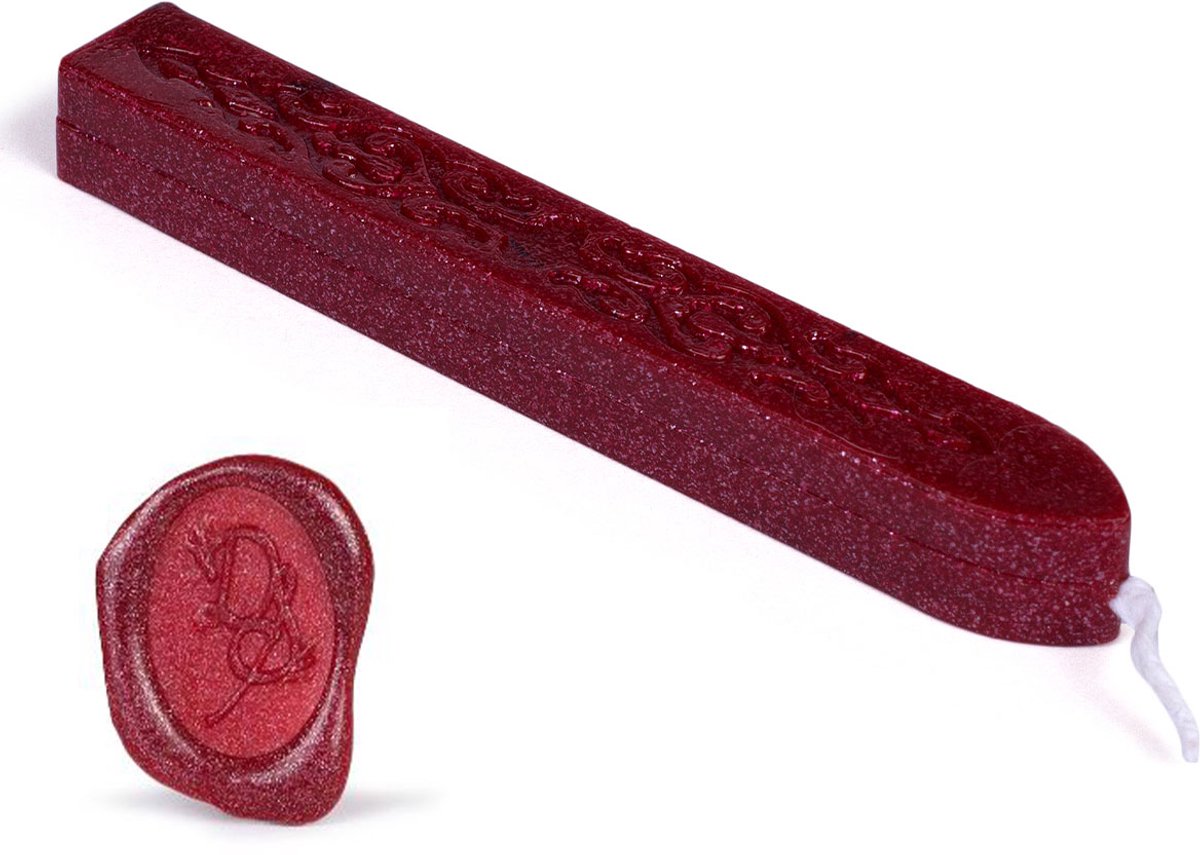Posta | buigzame lak met lont | 1 staaf | Violet