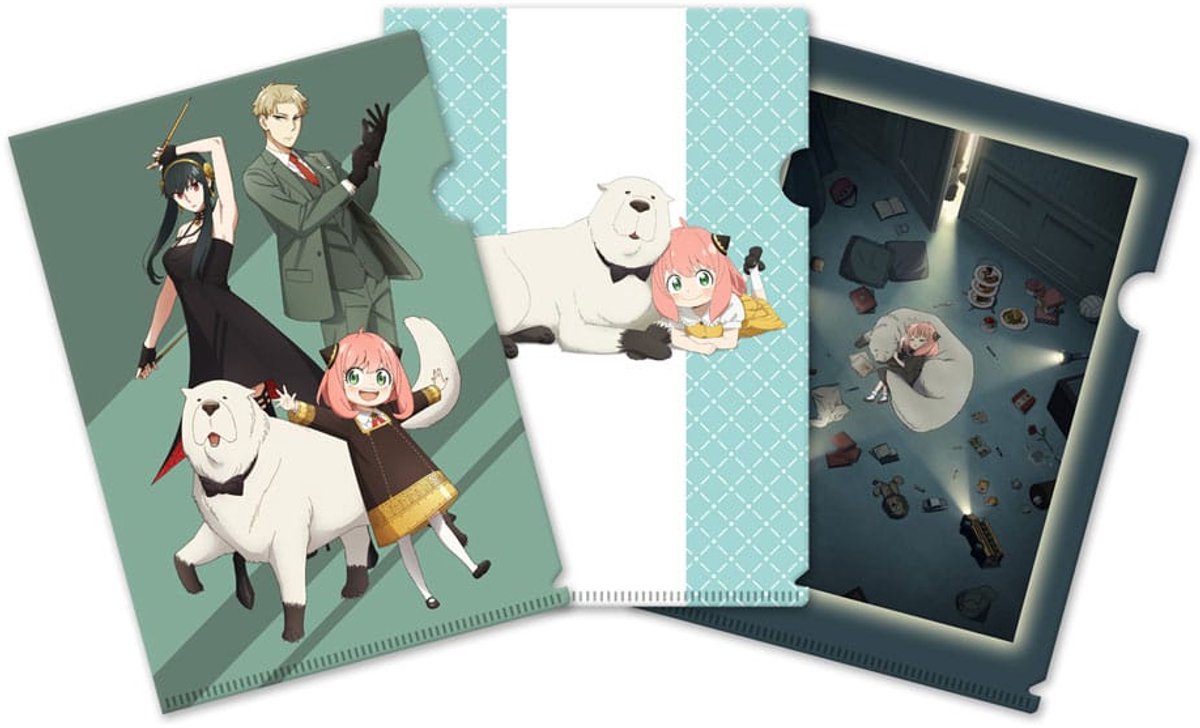 Sakami Merchandise Spy x Family Clearfile 3-Set Season 3 Stationery