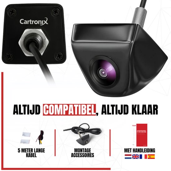 RV-350 PRO Achteruitrijcamera - Originele look - Zwart van Rove Wheels — afbeelding 3