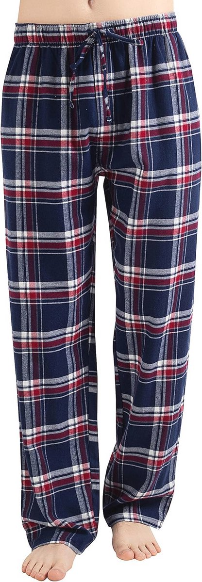Comfortabele Heren Flanel Pyjama/Lounge Bottoms met Zakken