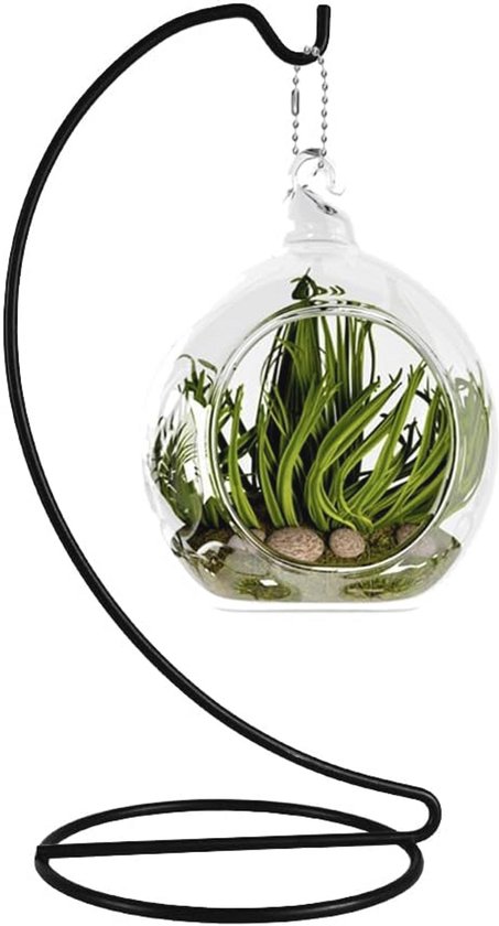 Transparante Kristallen Bol met Bubbels, Decoratieve Glazen