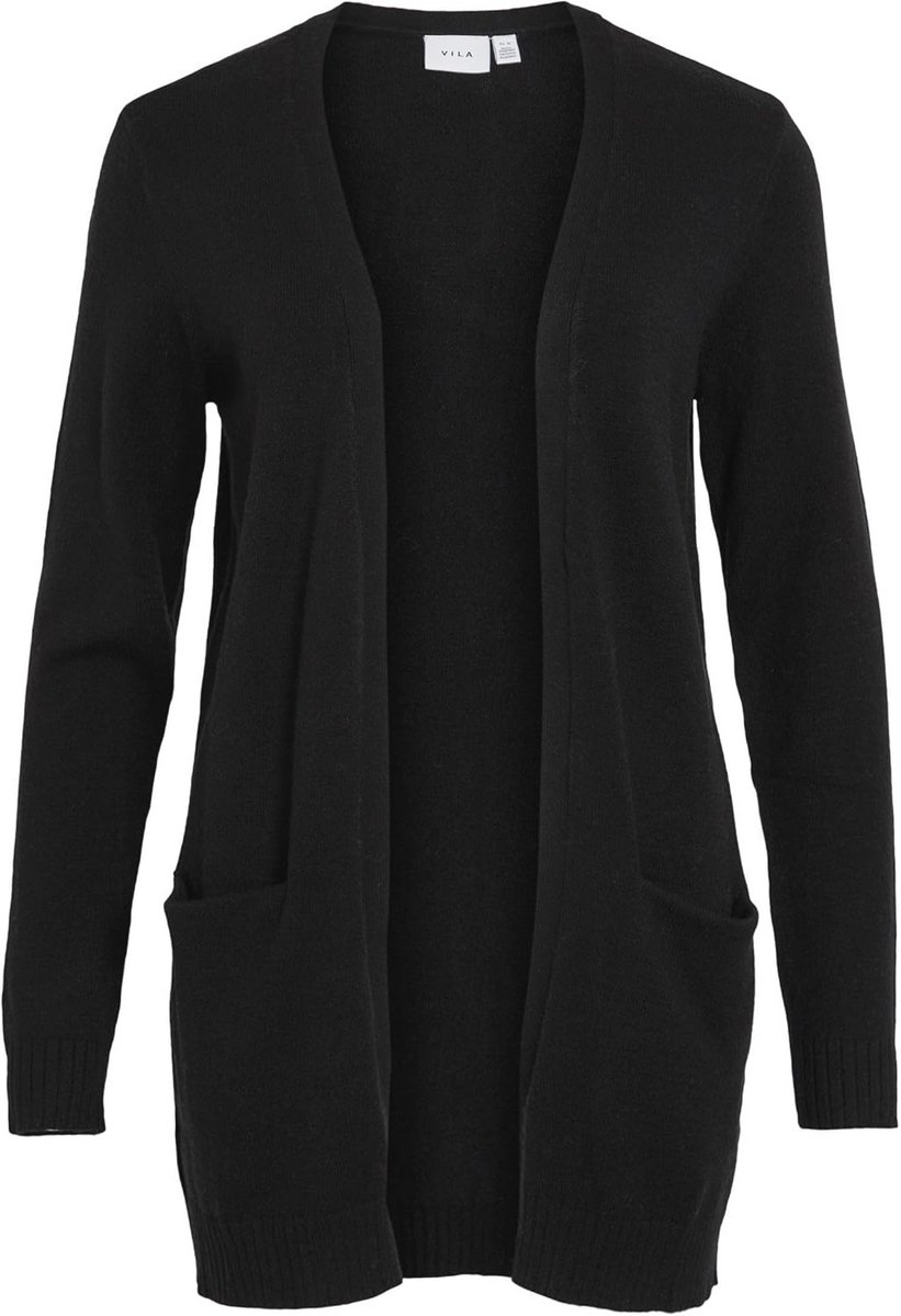 Dames Lange Gebreide Cardigan met Zakken