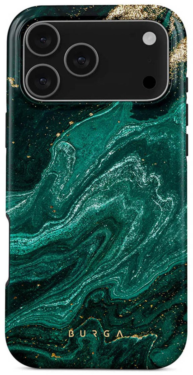 BURGA Tough MagSafe Case geschikt voor Apple iPhone 17 Pro - MagSafe - Emerald Pool