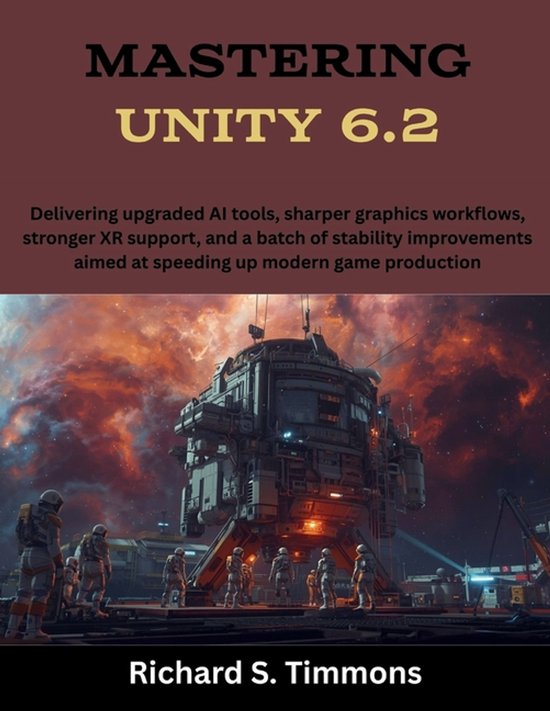 Game Software Books- Mastering Unity 6.2 - cover