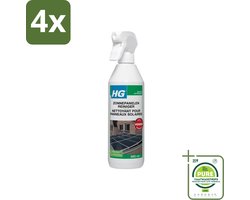HG - Buiten - Zonnepanelen Reiniger - Vol Energie - 0.5L - Voordeelverpakking - 4 stuks - Zonnepanelen reiniger - Zonnepanelen schoonmaken