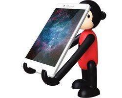 Gepersonaliseerde Telefoonhouder voor Bureau met Grappig Patroon en Verstelbare Functies