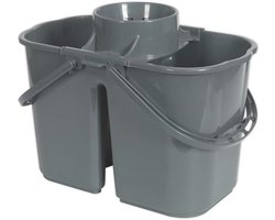 Emmer met 2 Compartimenten voor Efficiënt Schoonmaken