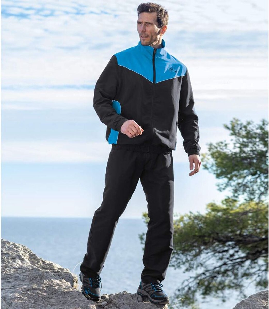 ATLAS FOR MEN - Trainingspak van microvezel - Heren - Verkrijgbaar in grote maten - 5XL