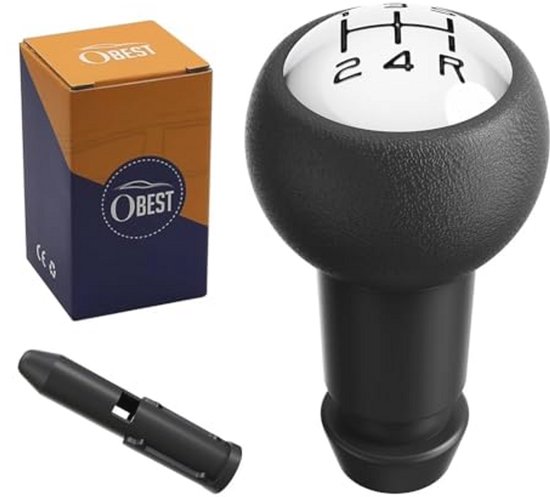 Auto pookknop 6 Speed ​​Voor Nissan Voor Qashqai J10 Voor X-Trail 06-13 Handleiding Versnellingspook Shifter Lever Pen Hoofd Bal Mt Auto Pookknop Autoversnellingspook (Kleur : Zwart