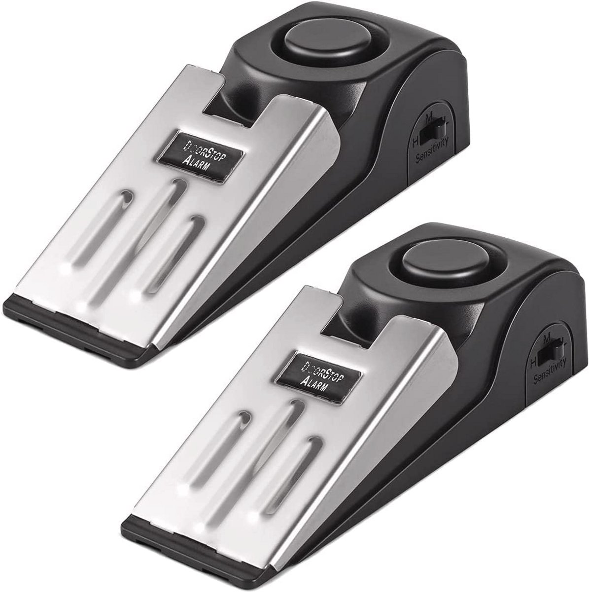 Draagbare 2-in-1 Deurstopper met Alarm - 120 dB Veiligheidssysteem