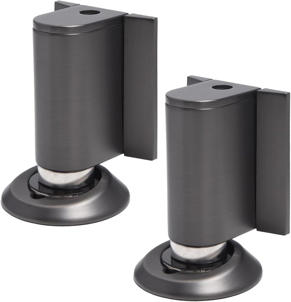 Magnetische deurgreep met zelfklevende bevestiging - 2 stuks, geschikt voor kamer, kantoor en badkamer