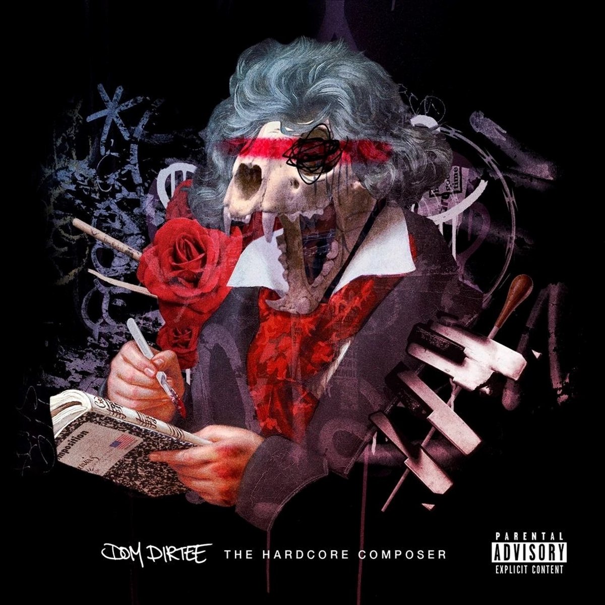 Dom Dirtee - The Hardcore Composer (LP) (Coloured Vinyl)