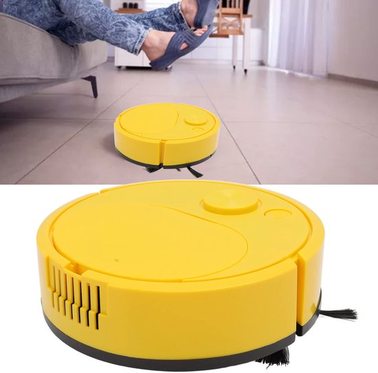 Robotstofzuiger Mini Dweilrobot USB-oplaadbaar voor Houten - Robotstofzuiger - €53,67