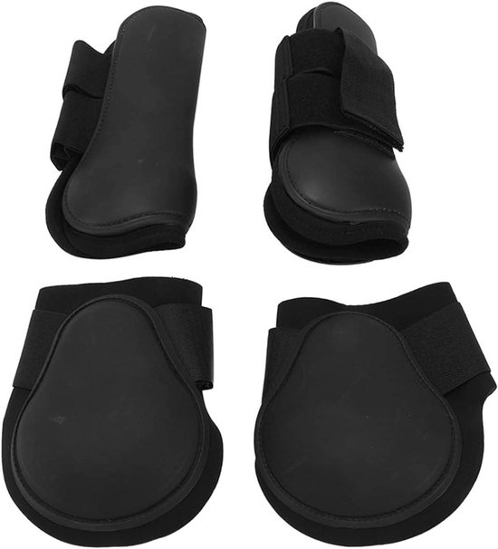 Peesbeschermers Voor Paard | Set van 4 | Voor- en Achterbenen | Hindernissen | Beenbescherming met Open Voorkant | XL Peesbeschermers Voor Paard | Set van 4 | Voor- en Achterbenen | Hindernissen | Beenbescherming met Open Voorkant | XL