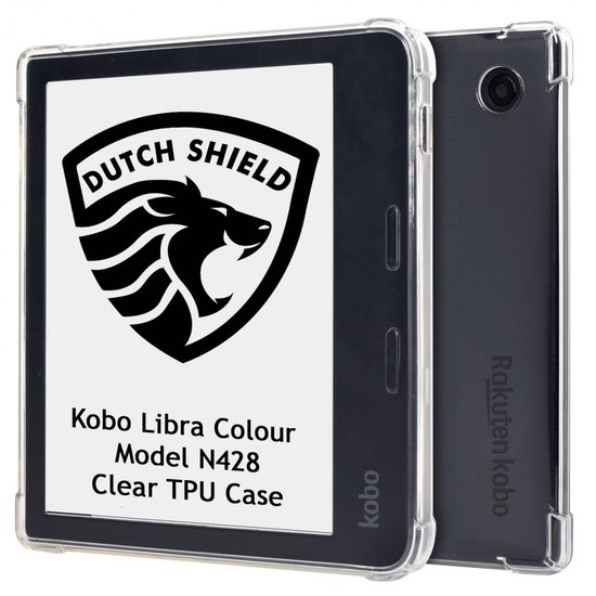 Crystal Clear Hoesje - Geschikt voor Kobo Libra Colour - TPU Hoes Cover - Transparant - ereader hoesje - cover van MMOBIEL — afbeelding 4