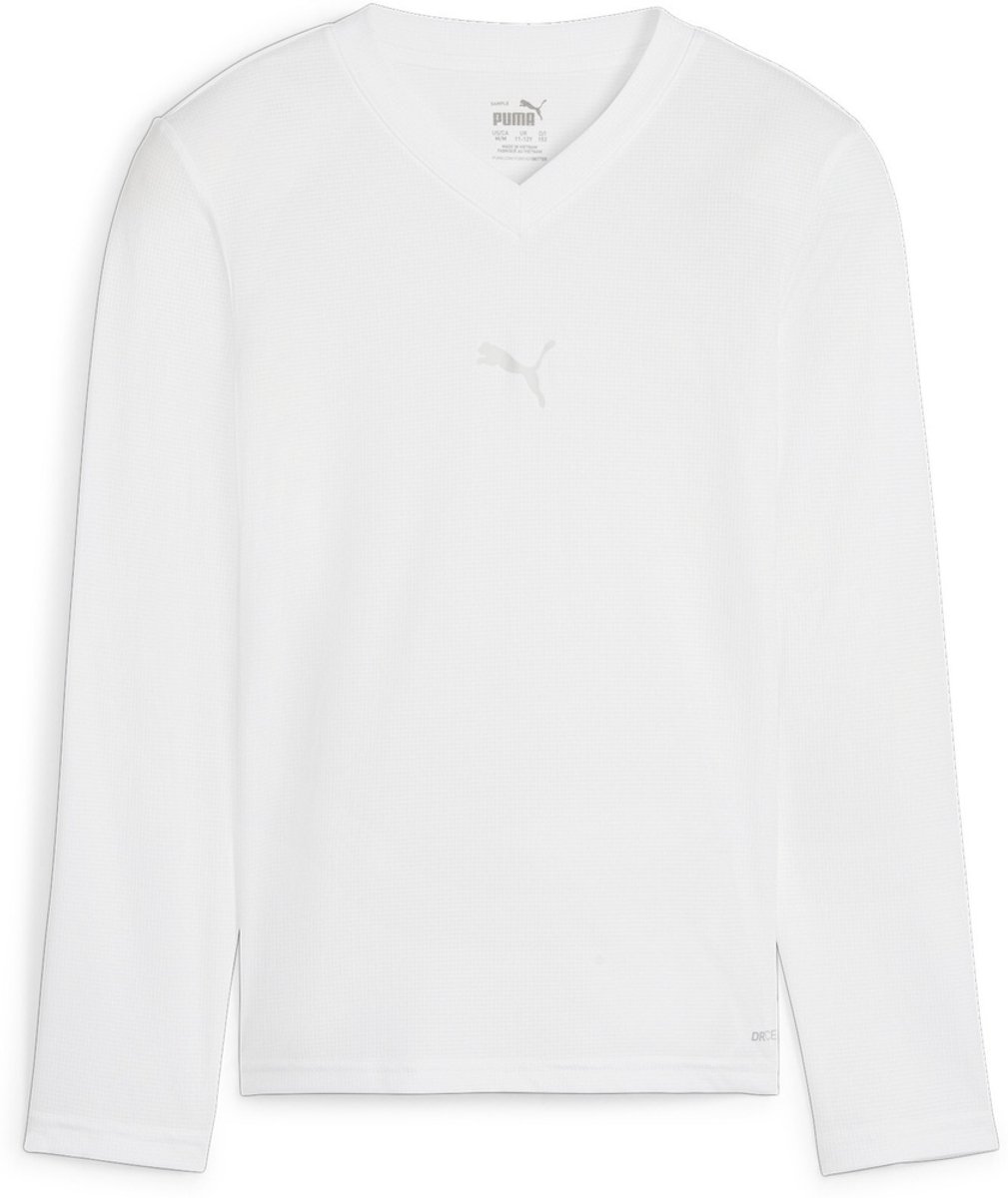 Puma kindershirt TeamGoal Baselayer T-shirt met lange mouwen Jr. 659041 Grijs