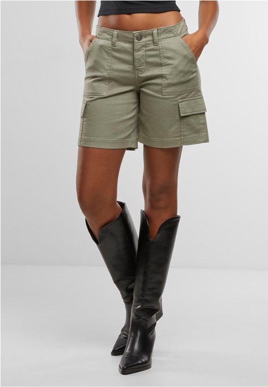 MoFiz Cargo Shorts voor heren, wandelshorts, korte broek, bermuda, golf, sport, licht, sneldrogend, wandelshorts met 5 zakken, Grijs Blauw, M