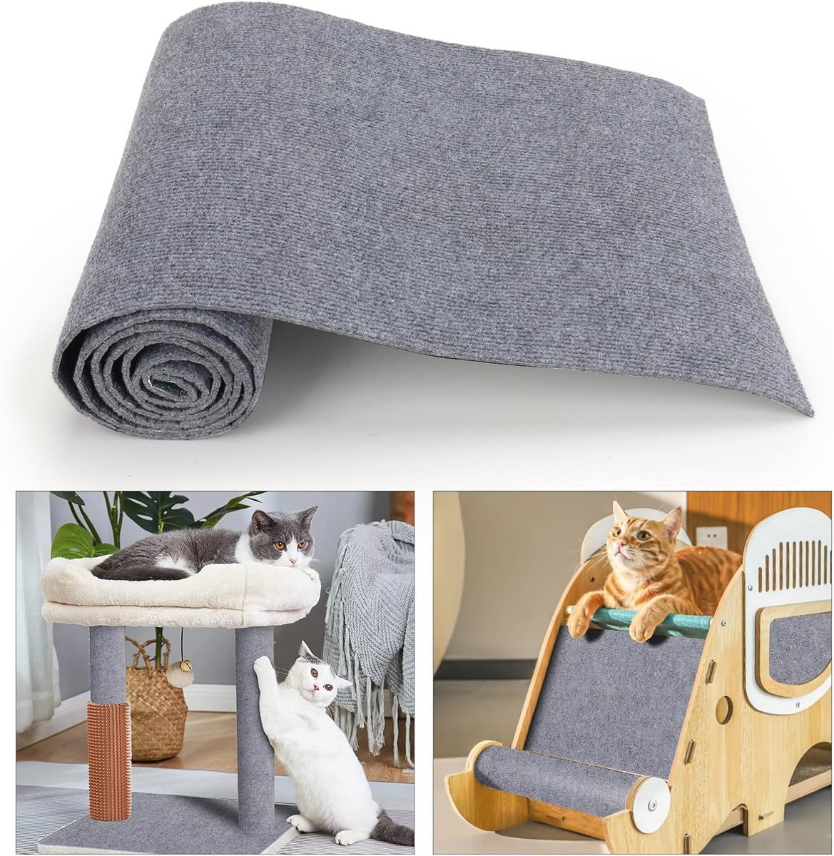 Zelfklevende Krabmat voor Katten - 40 x 200 cm, Krasbescherming voor Meubels, Muren en Banken