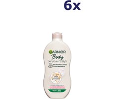 Garnier Body Sensitive 7 Days Verzachtende Bodylotion met Havermelk en Probiotica - Hydrateert de huid - 6x 400ml