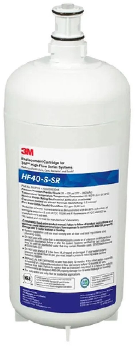 3M High Flow Carbonless Waterfilter HF40-S-SR