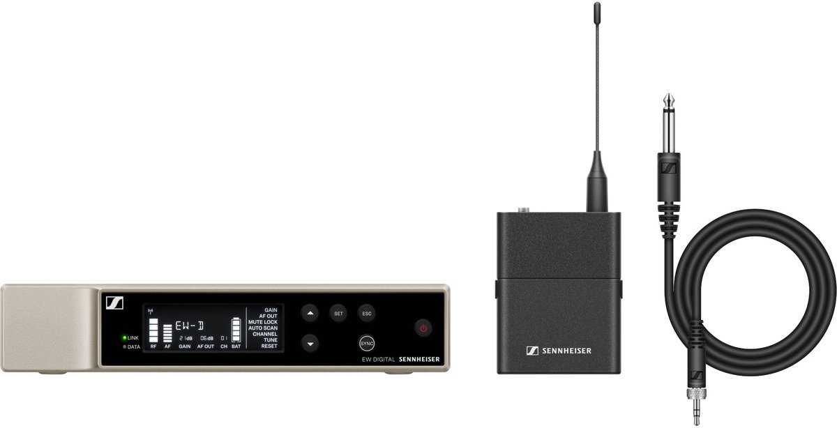 Sennheiser EW-D CI1 Set R1-6 draadloos gitaarsysteem (520 - 576 MHz)