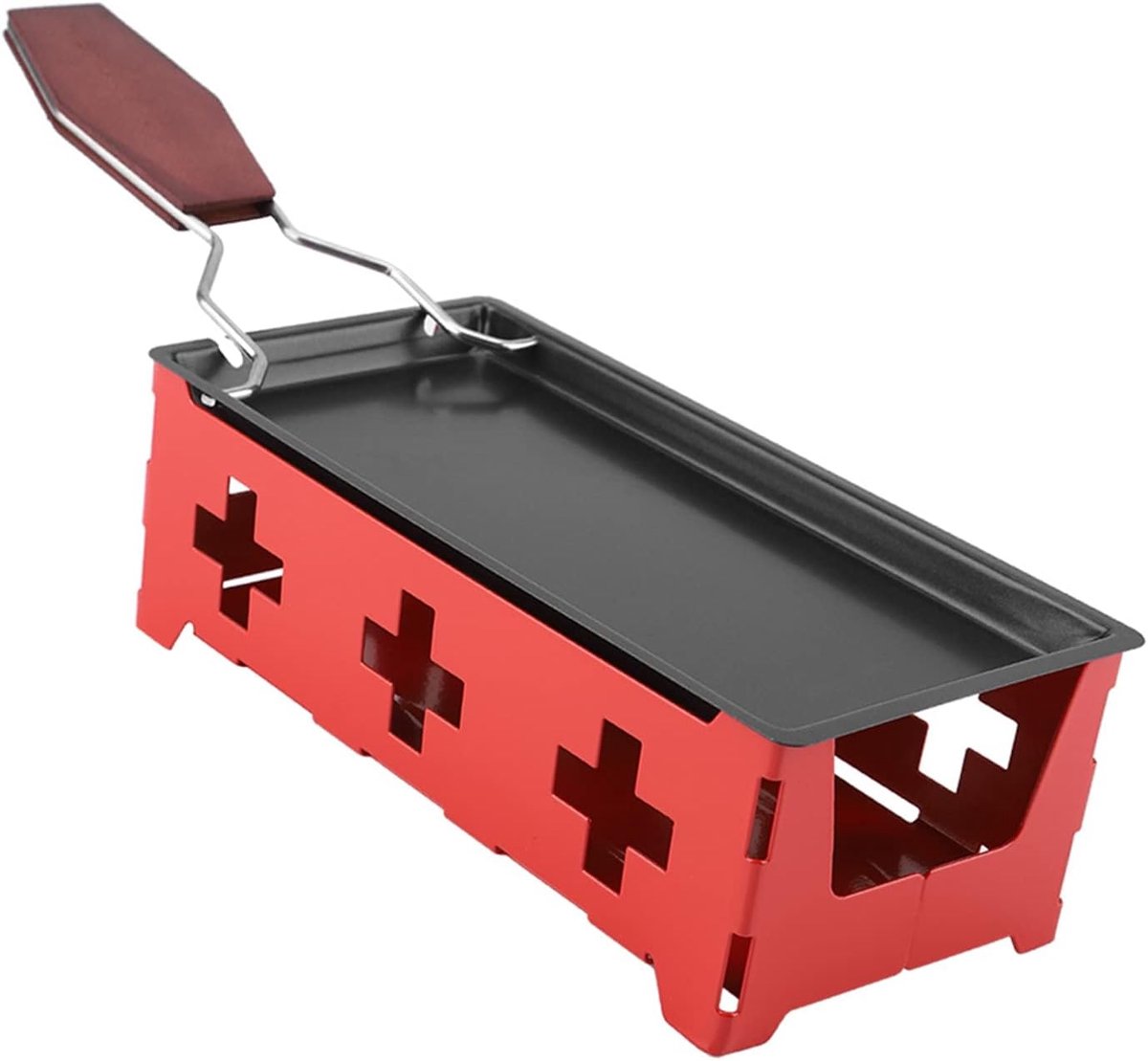 Portable Baking Tray met Spatula voor Thuis - Keuken - Grid - Draagbare Non-Stick Coating