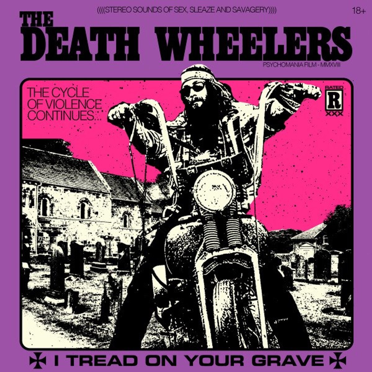 The Death Wheelers - I Tread On Your Grave (LP)