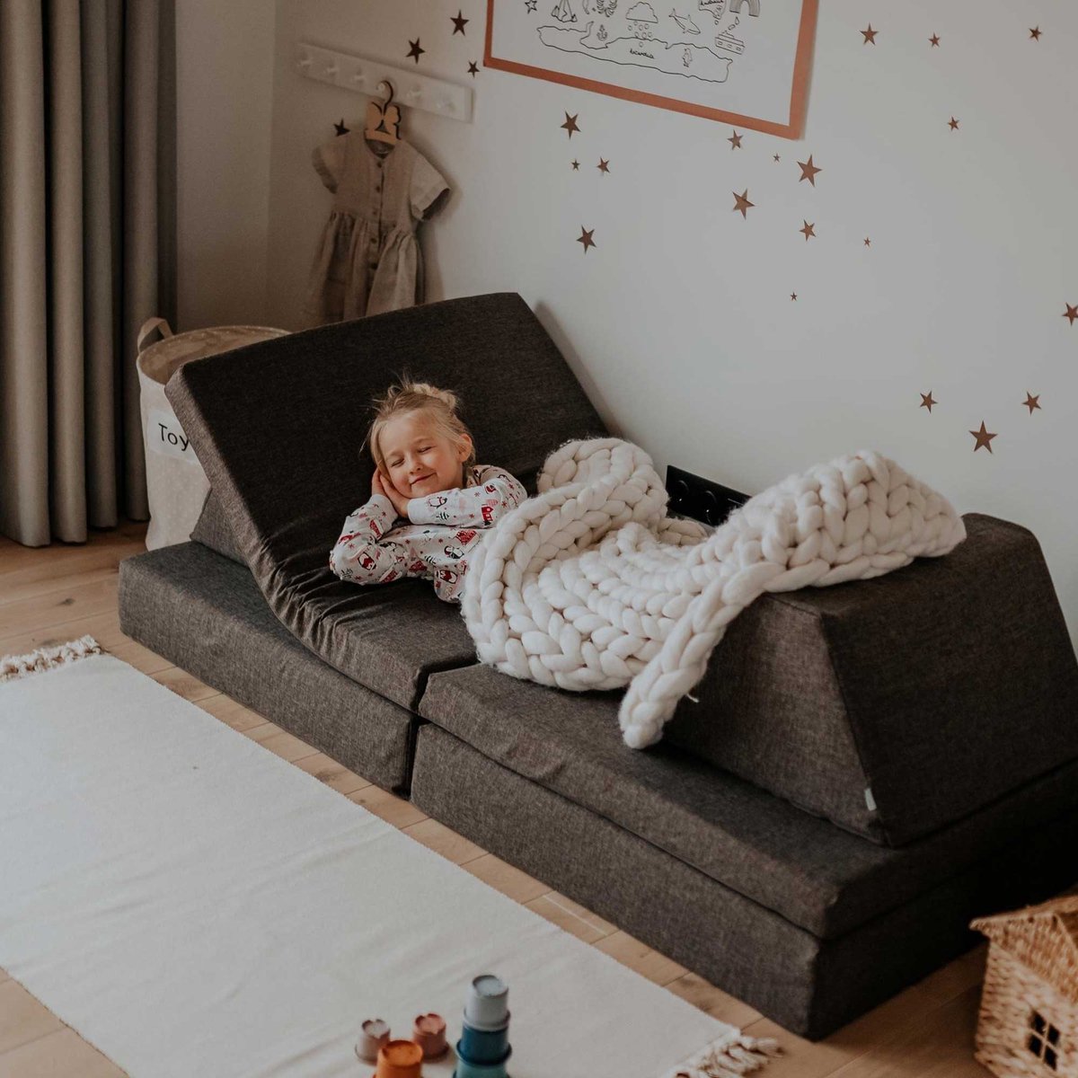 sweet home activiteiten speelbank – donker bruin