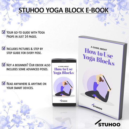 Yoga Blokken Set van 2 en Yoga Strap - Duurzame Blokken voor Versterking en Stabiliteit in Yoga en Pilates — afbeelding 5