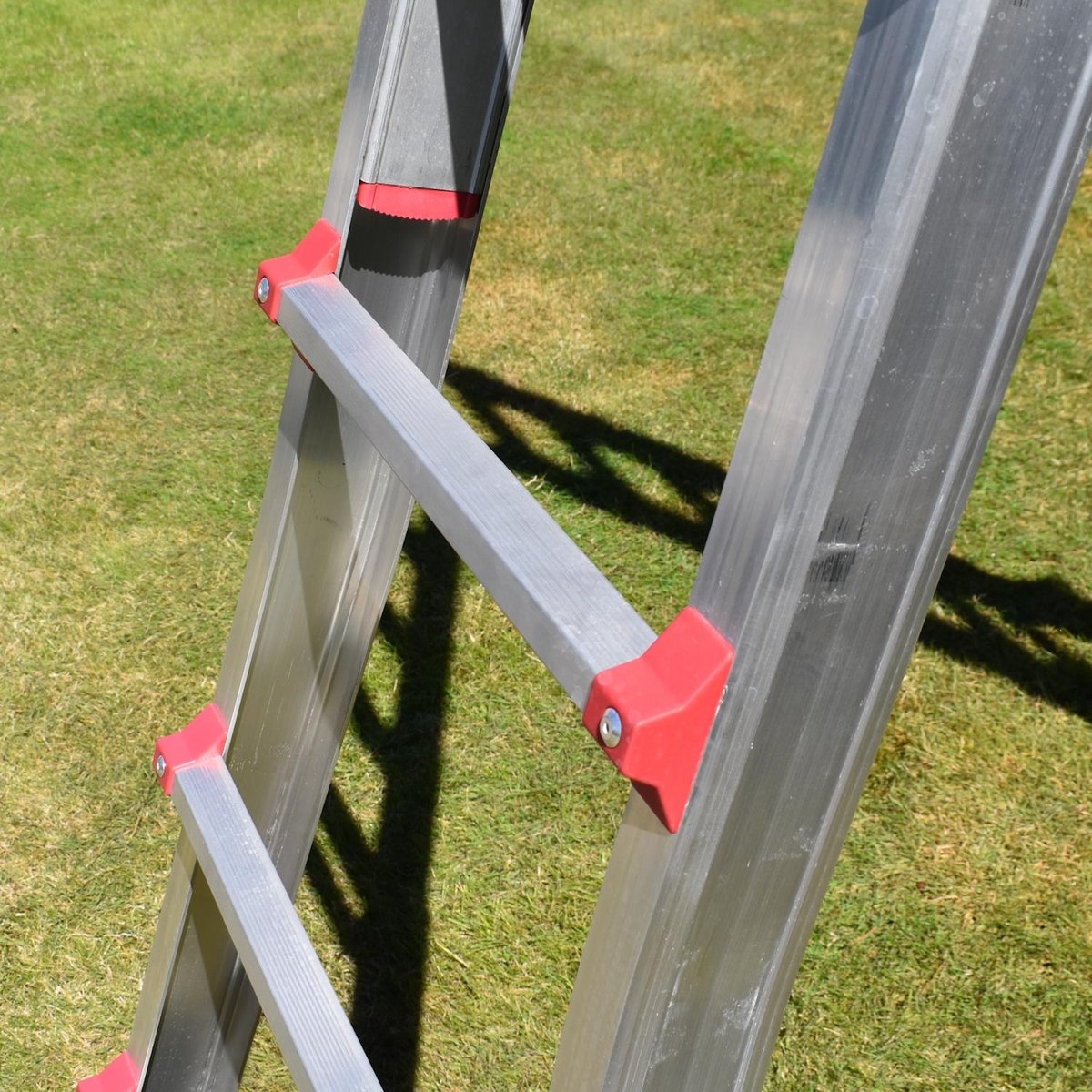 BPS Telescopische Multifunctionele Ladder – 6,40 m – Opsteekladder/Reformladder/Trapladder – Zwaar Aluminium Vouwladder – EN131 Gecertificeerd – foto 7