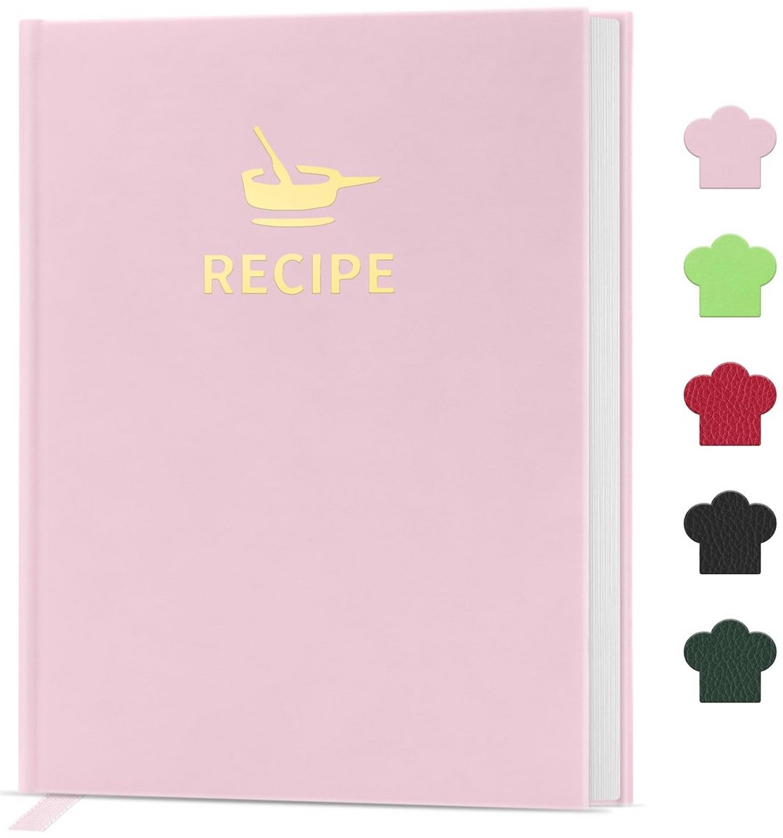 Leeg Receptenboek voor Eigen Recepten - Stijlvol Kookschrift 9,6 x 6 Inch