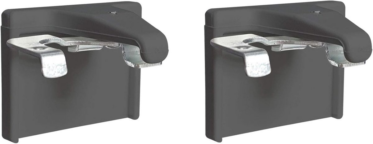 Kleefhouder voor Aluminium Jaloezieën 25 mm - Set van 2 - Diverse Kleuren