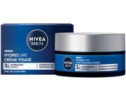NIVEA MEN HYDROCARE Gezichtscrème – Hydraterende Crème - Moisturizer – voor de Normale & Gevoelige…