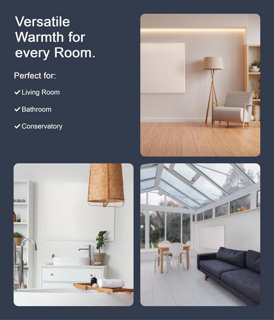 UMBRELLA® Infrarood Wandverwarming Verwarmingspaneel [ZONDER