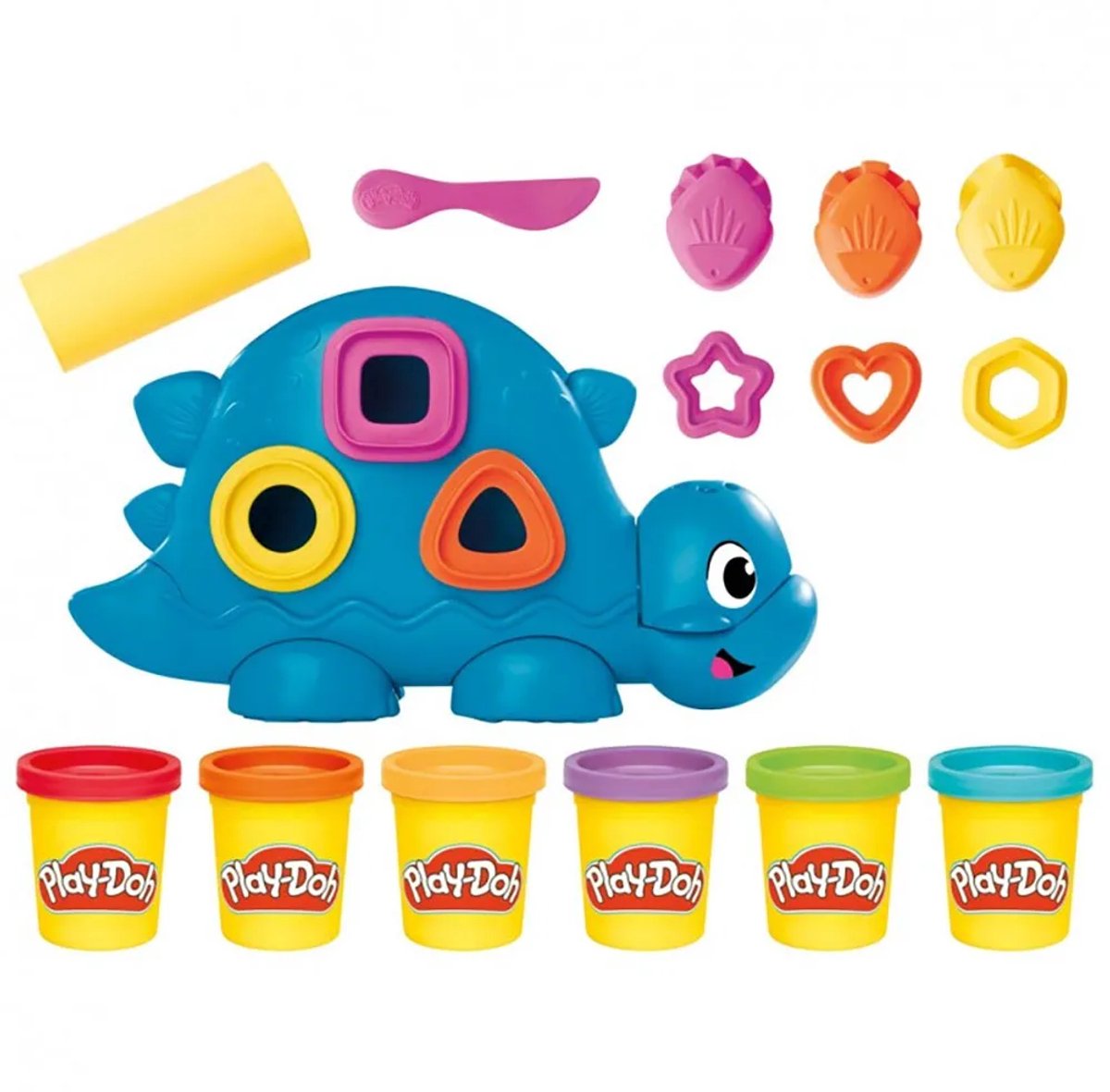 Play-Doh Dino Vormen en Kleuren speelset - boetseerklei — afbeelding 15