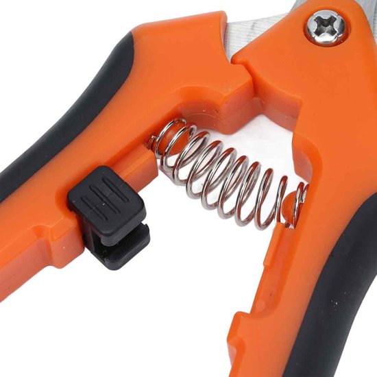 Tuinsschaar 16,5 cm - Veerbelast met Comfortgreep, Minder Belastend voor Handen - Veilig & Stevig voor Snoeien en Onderhoud van Merkloos	 — afbeelding 2