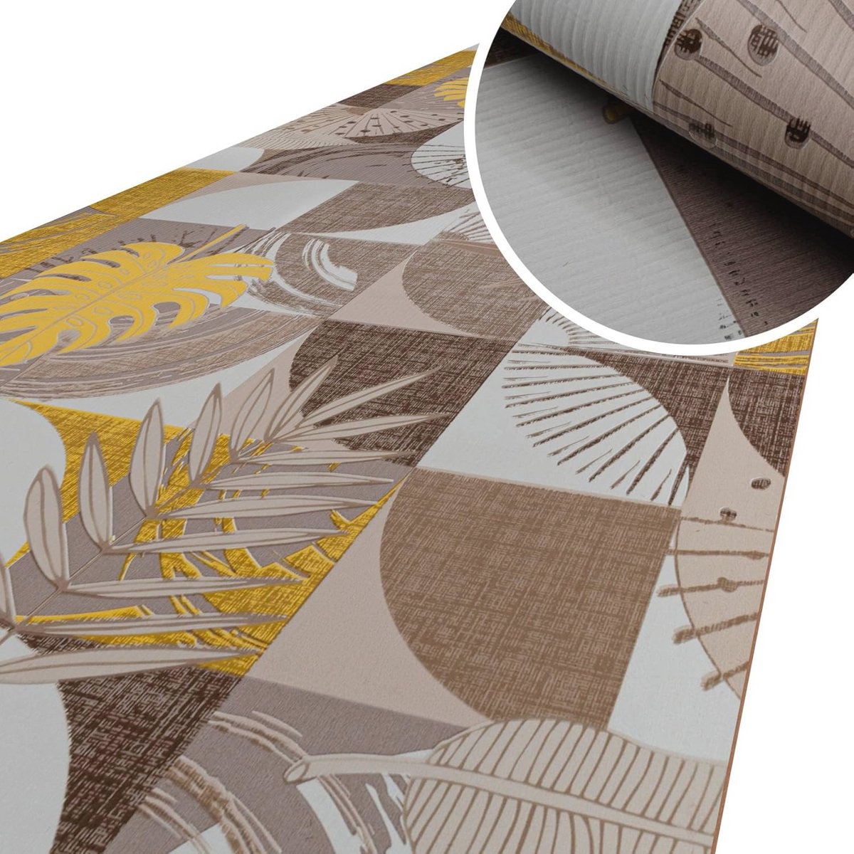 Antislip Keukenloper - Onderhoudsvriendelijk Tapijtloper voor Keuken, Badkamer en Hal - 100x52 cm - Vlekafstotend en Wasmachine Bestendig
