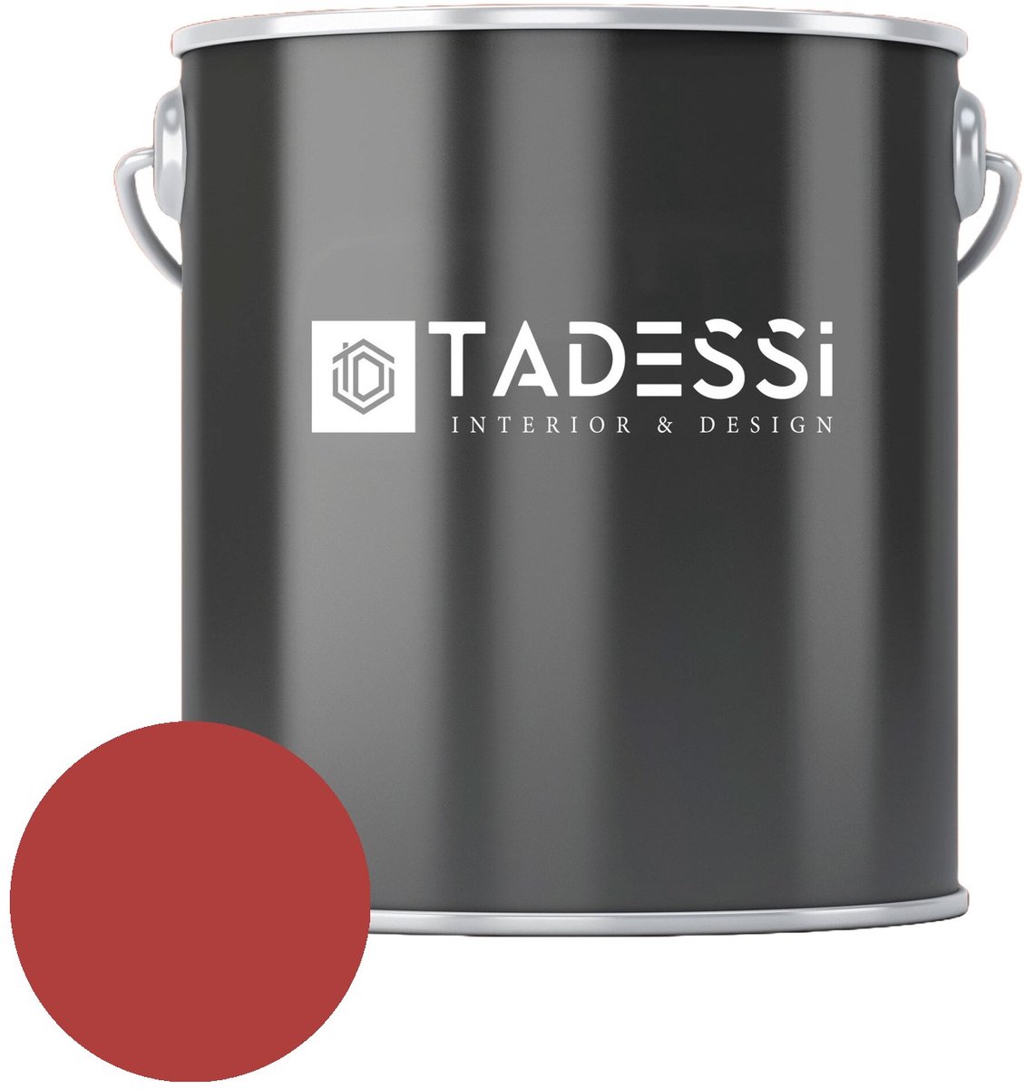 Tadessi Wall Select Muurverf - Dispersie - Granaatappelrood Mat - 1 L