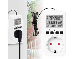 Allecta - Elektronische thermostaat 230V met timer voor broeikas en terrarium