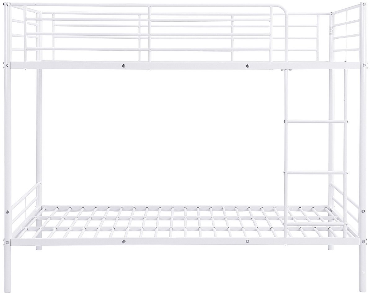 Vente-unique Stapelbed metaal wit 120 x 190 cm