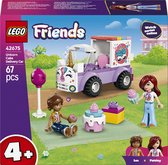 Voiture de Livraison de Gâteau Licorne LEGO® Friends Jouet de Construction - Jouet Fantastique avec 2 Minifigurines – Cadeau, Gâteau, Ballon et Beignet - Conseil Cadeau pour Filles, Garçons et Tout-petits À Partir de 4 Ans - 42675