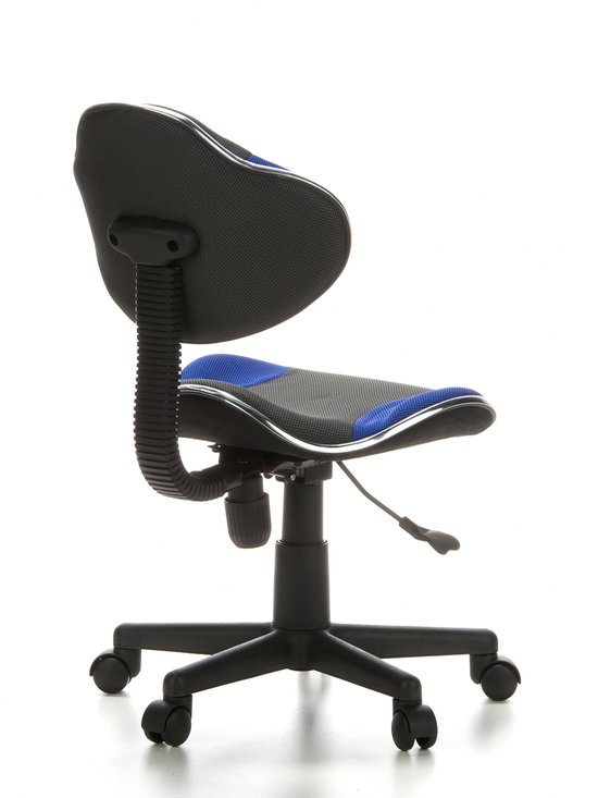 hjh office Kiddy GTI-2- Bureaustoel - Kinder - Grijs / blauw