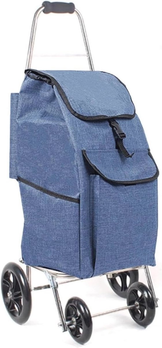 Vouwbare Boodschappentas - Waterdichte Vervangende Tas voor Boodschappen (Blauw)
